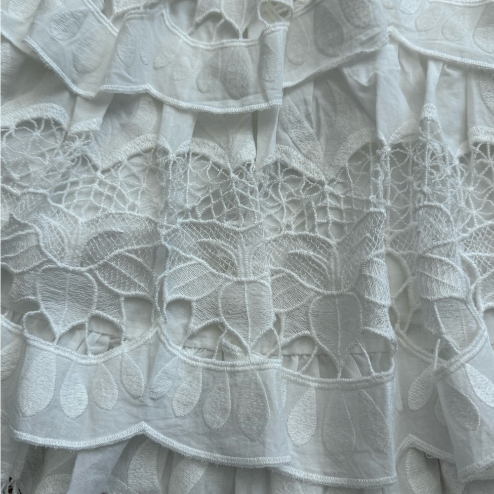 FARM Rio White Richelieu Dress - Picture 9 of 9